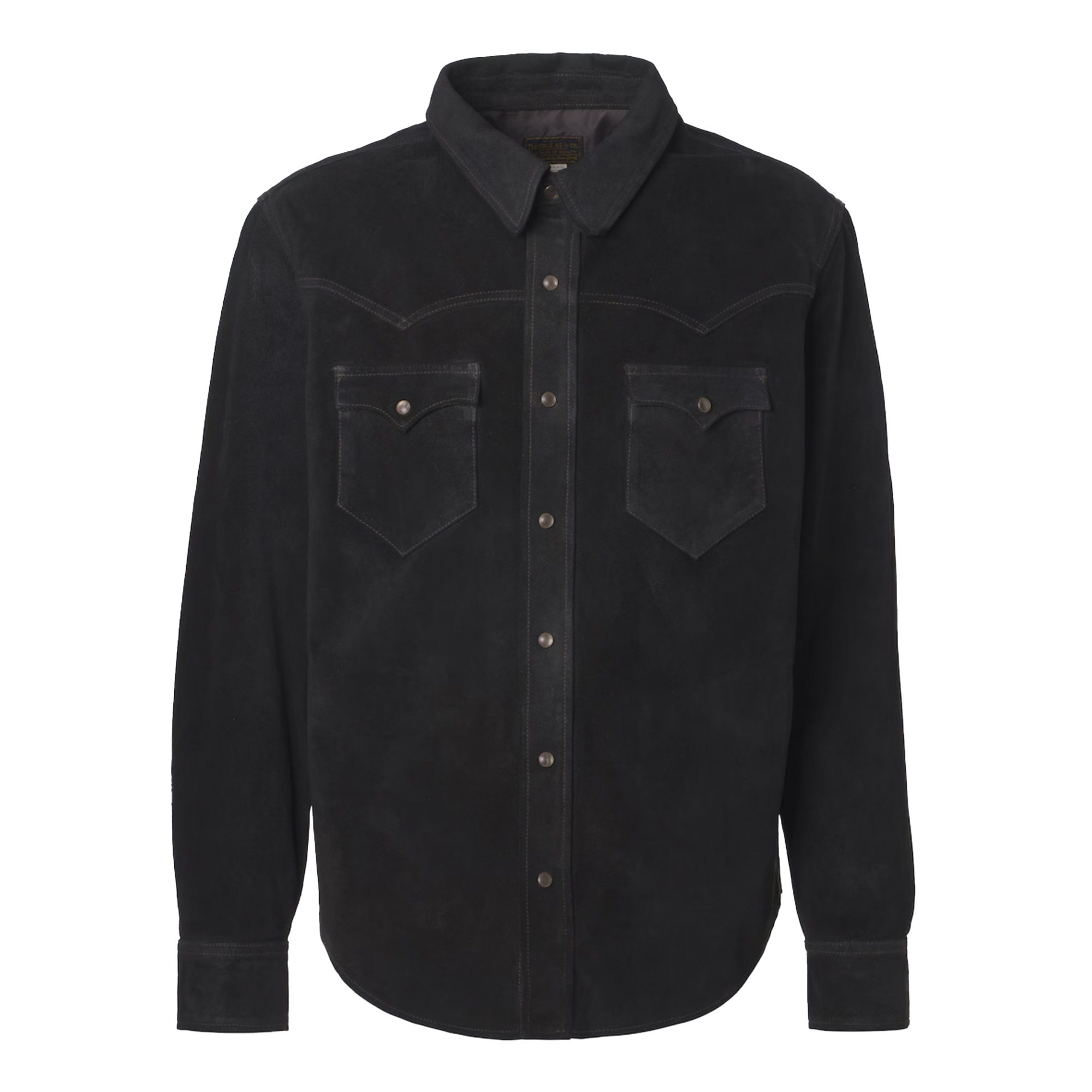 Suede Western shirt