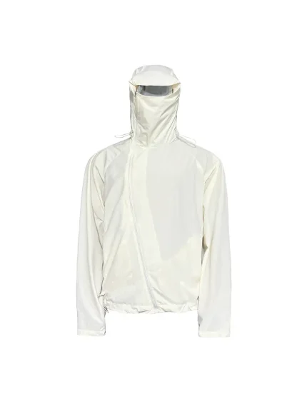 Slanted Zipper Jacket