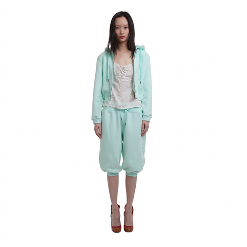 SWEATS SET HOODIE IN ICE