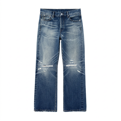 SASHIKO REPAIR SELVEDGE DENIM