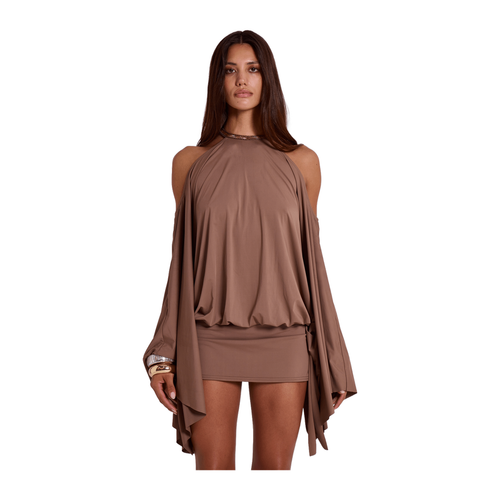 Alula Embellished Butterfly Mini Dress
