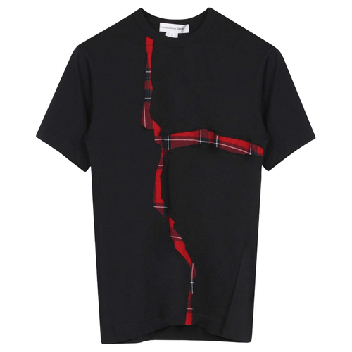 Tartan-check T-shirt