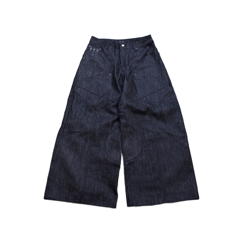 RAW ANCESTRY DENIM [BLACK]