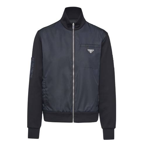 Sweatshirt with Re-Nylon details