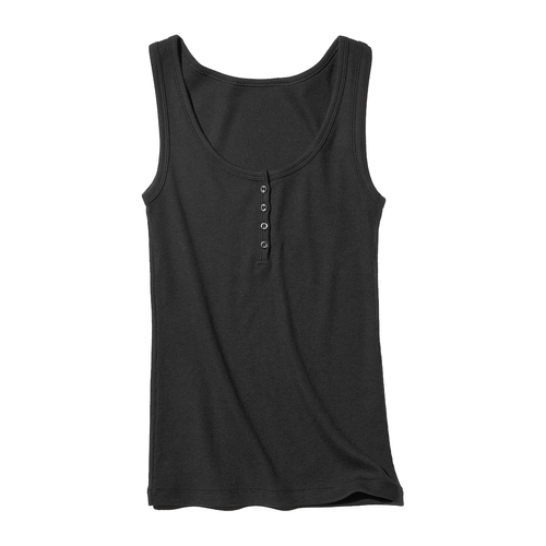 Top sans manches (Col tunisien) – Black