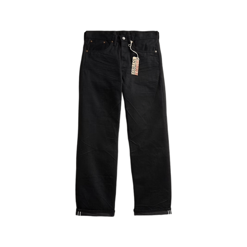 Vintage Black Selvedge 5-Pocket Jean