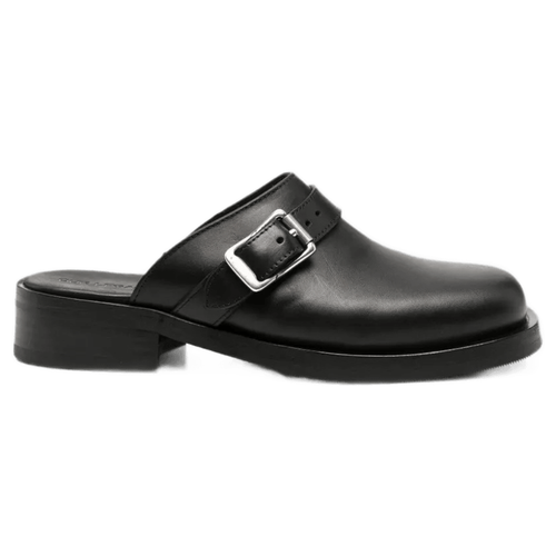 Our Legacy Camion Buckle Mules Black