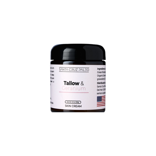 Beef Tallow, and Geranium Moisturizer