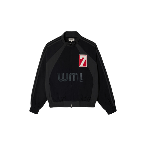 7th Club Track Jacket – Black/Charcoal