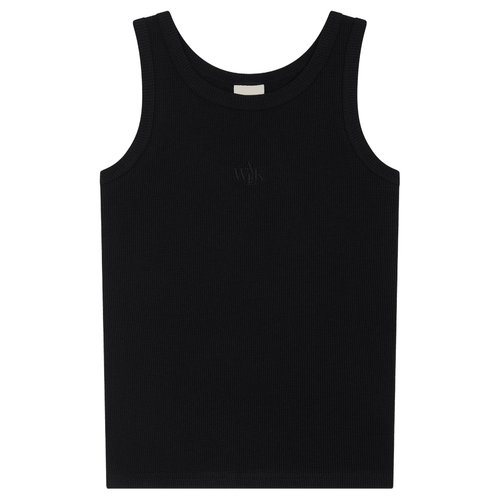 black tank top