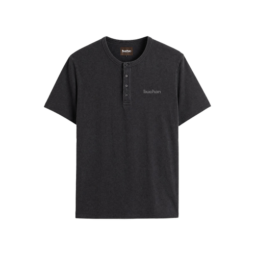 Henley T-Shirt - Black