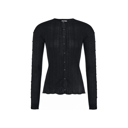 Touch Black Cardigan
