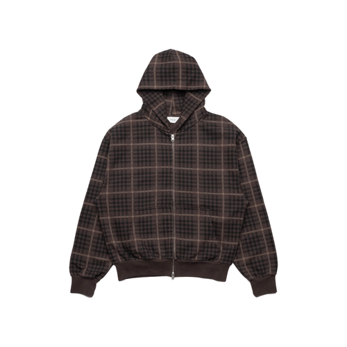 ZIP HOODIE - TARTAN