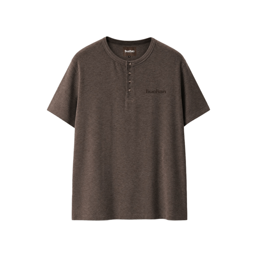 Henley T-Shirt - Brown