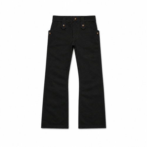 BUTTON BOOTCUT BLACK JAPENESSE SELVEDGE