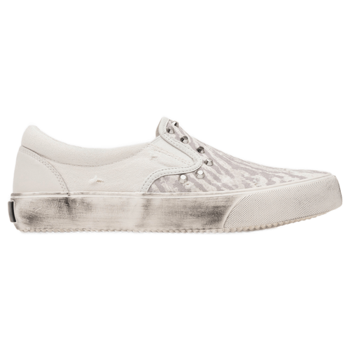 SLIP ON SNEAKER - WHITE LEOPARD